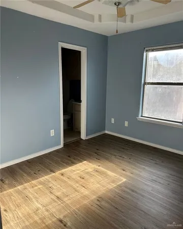 en empty room with window