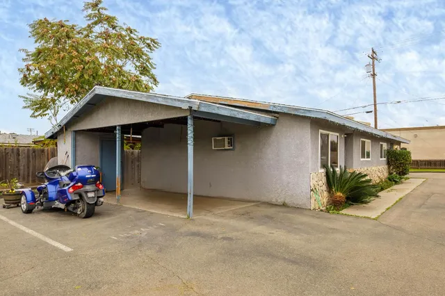 a view of a car garage