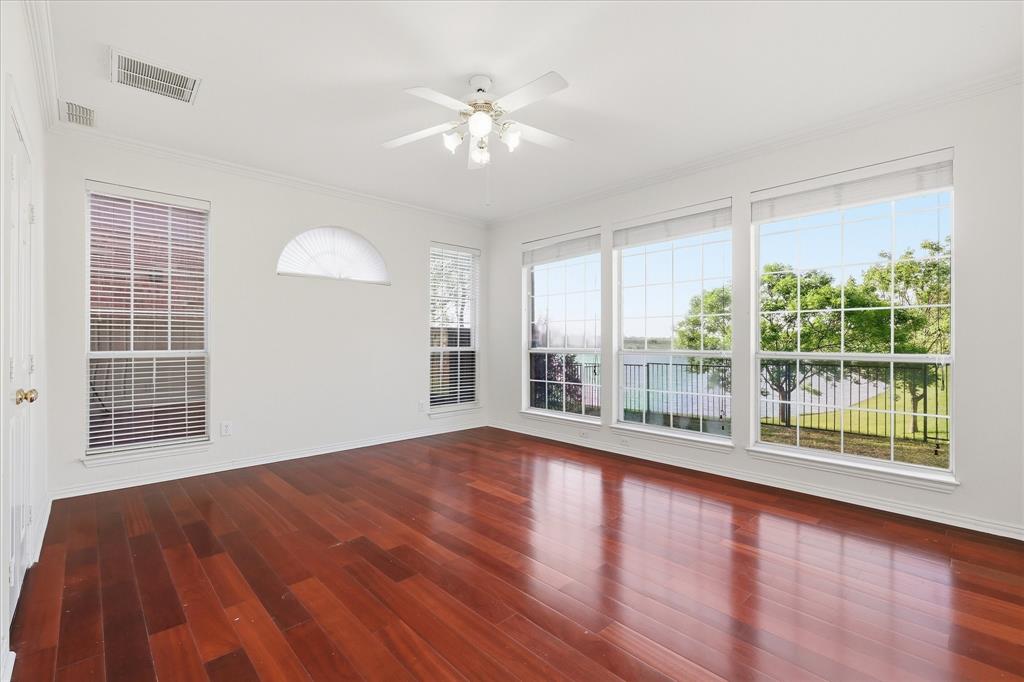 103 Ranch Trail Irving, TX 75063 - Photo 14 of 39 Main BR is split down for privacy and has beautiful water view.