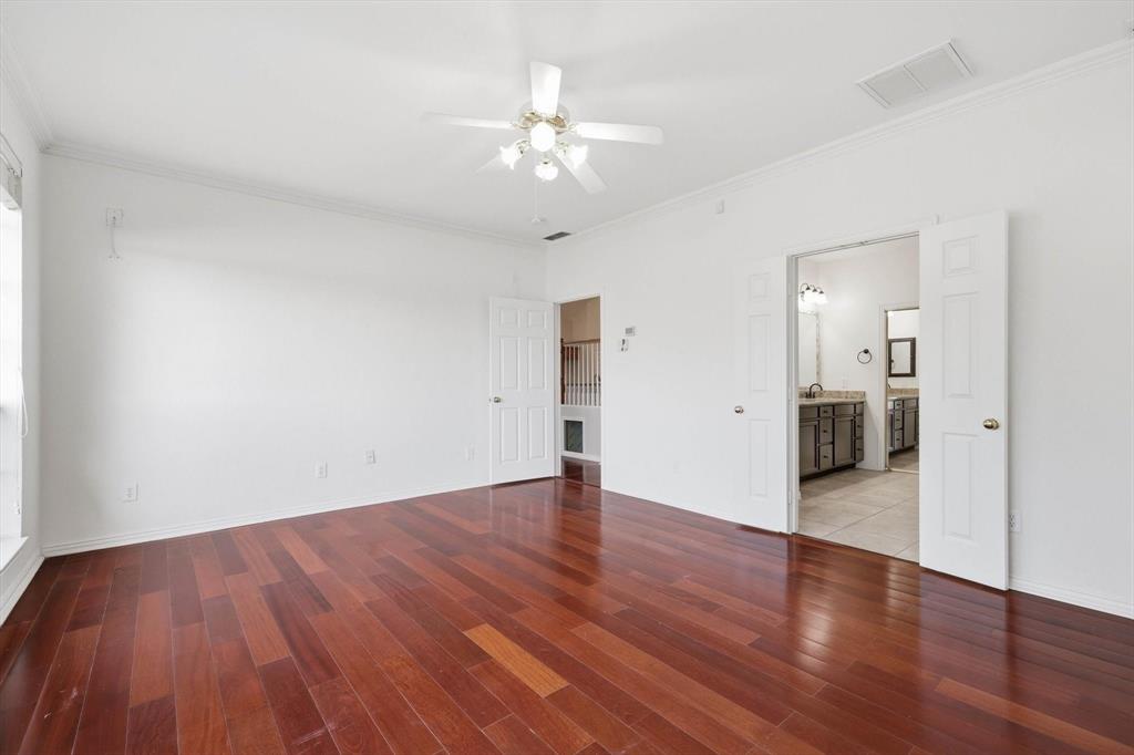 103 Ranch Trail Irving, TX 75063 - Photo 15 of 39 Main BR is split down for privacy and has beautiful water view.