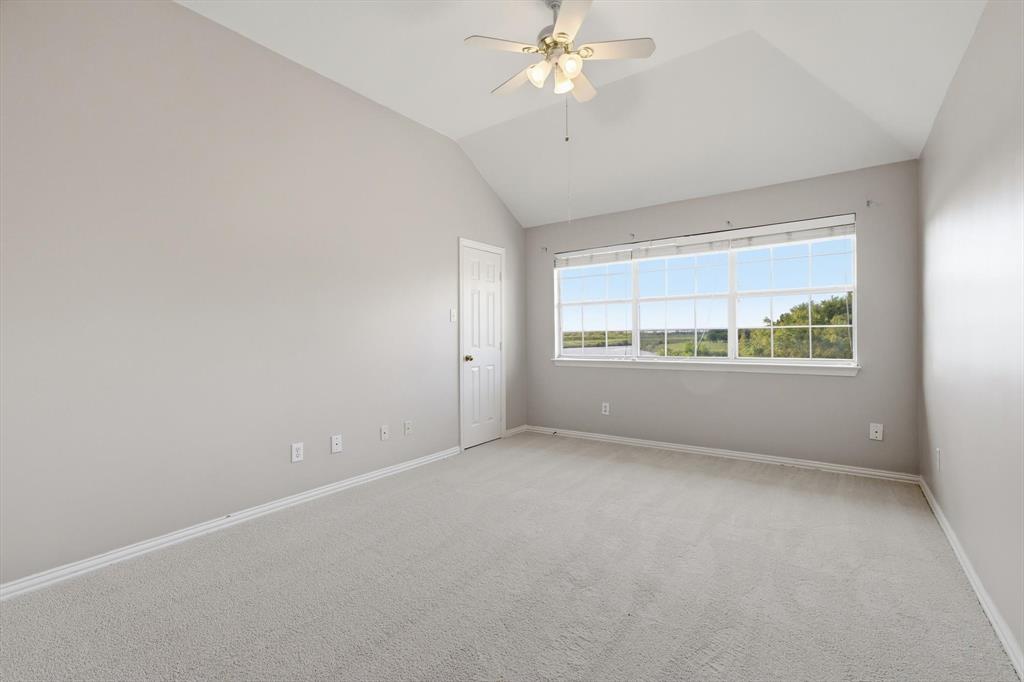 103 Ranch Trail Irving, TX 75063 - Photo 22 of 39 3 spacious bedrooms are up with a full bath. Nice views too!