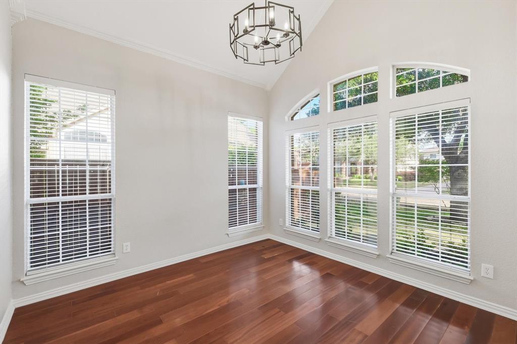 103 Ranch Trail Irving, TX 75063 - Photo 5 of 39 This dining room can be used as an office or 2nd liv. area with lots of natural light & high ceiling.