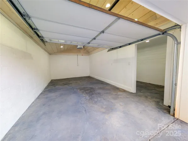 a view of garage