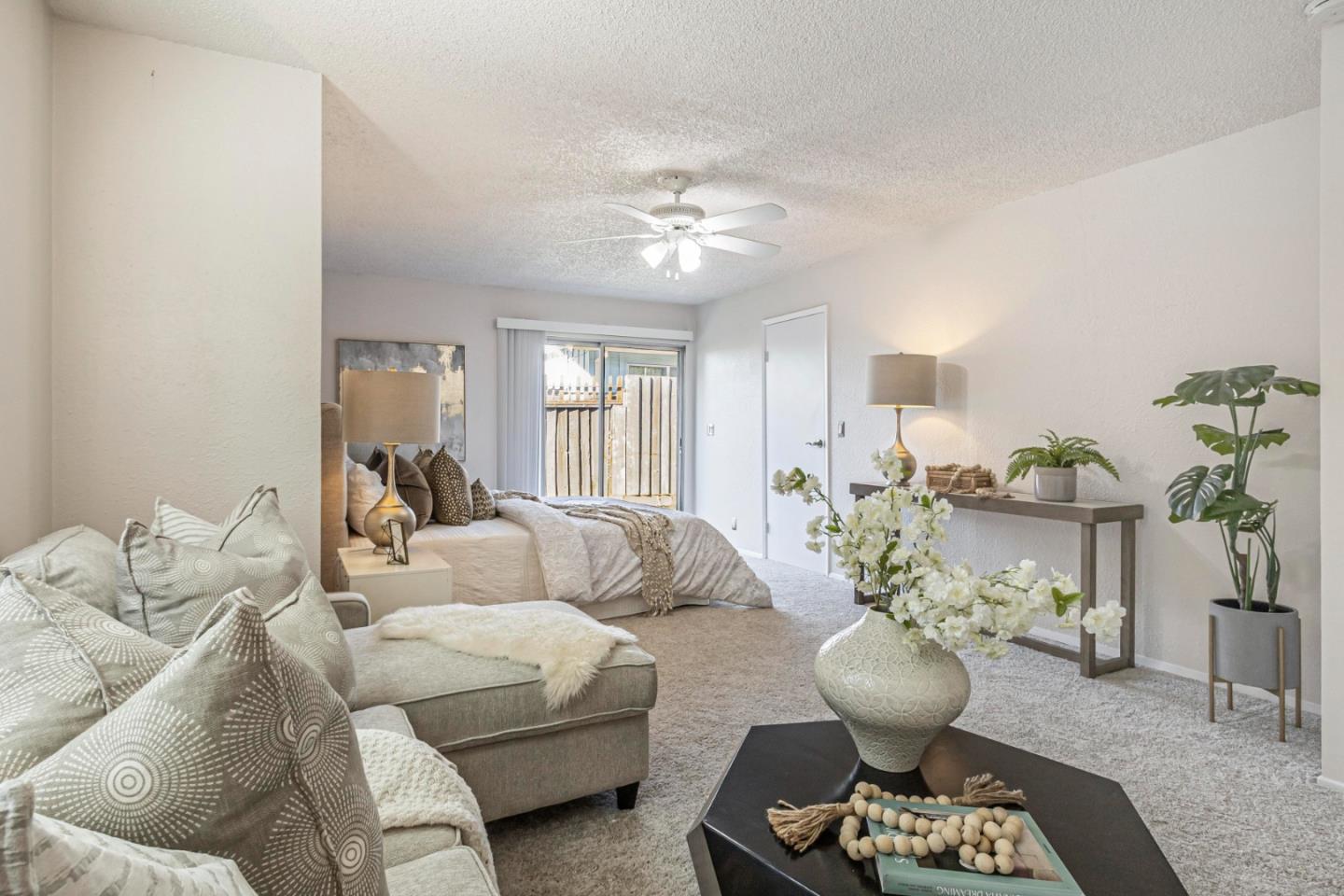 1726 Merrill Loop San Jose, CA 95124 - Photo 21 of 41 a living room with furniture and a potted plant