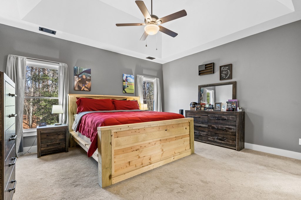 41 Brumby Trail Ellijay, GA 30536 - Photo 27 of 39 a bed room with a bed and a window