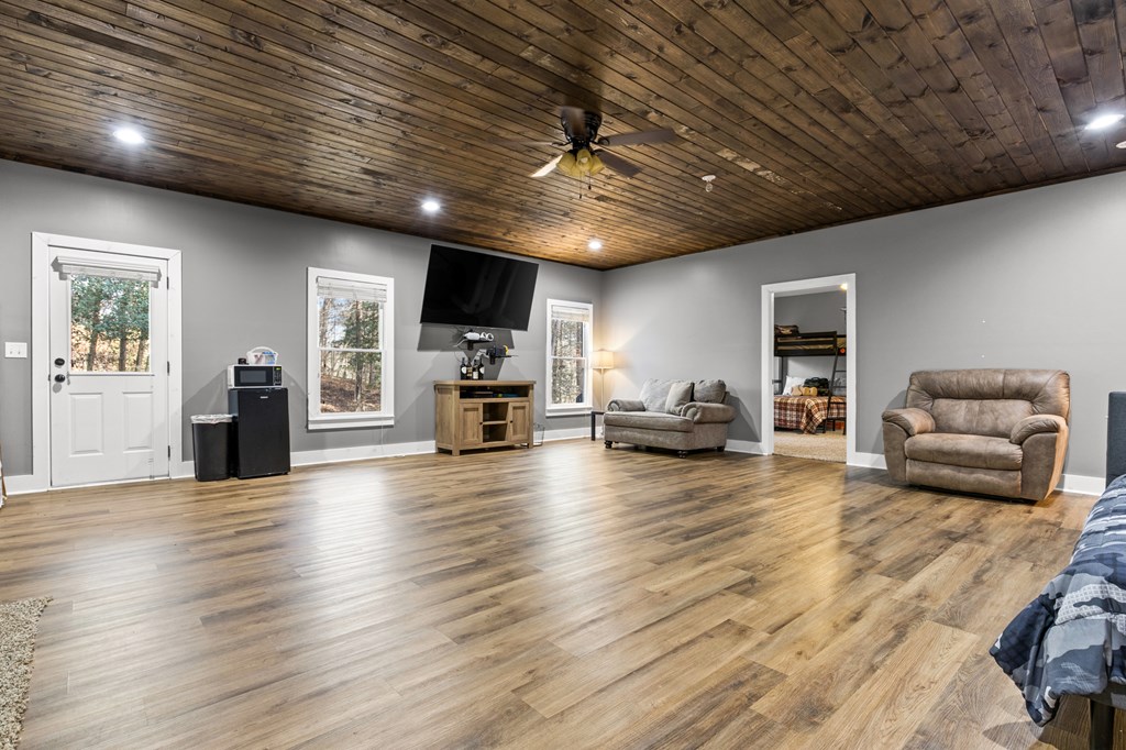 41 Brumby Trail Ellijay, GA 30536 - Photo 32 of 39 a view of living room with furniture and flat screen tv