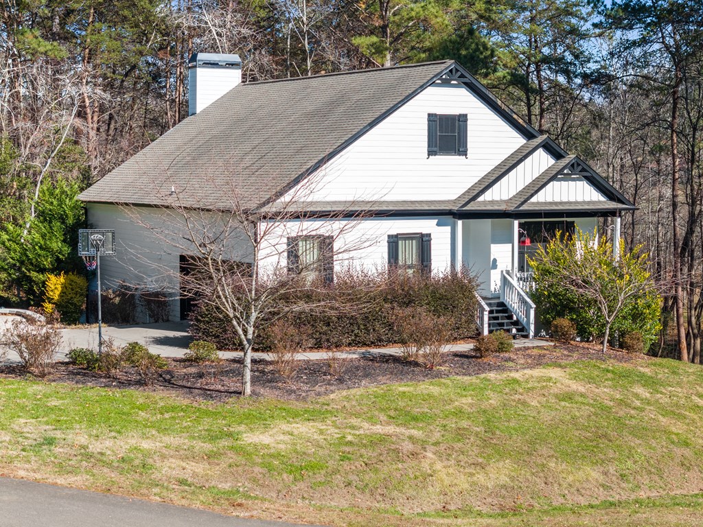 41 Brumby Trail Ellijay, GA 30536 - Photo 10 of 39 a house view with a garden space