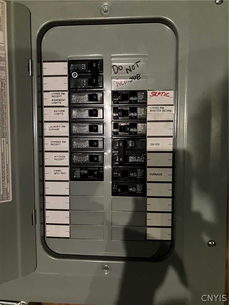 9216 Fish Lane Road Marcy, NY 13403 - Photo 50 of 50 New 200 amp panel box with expansion 2014