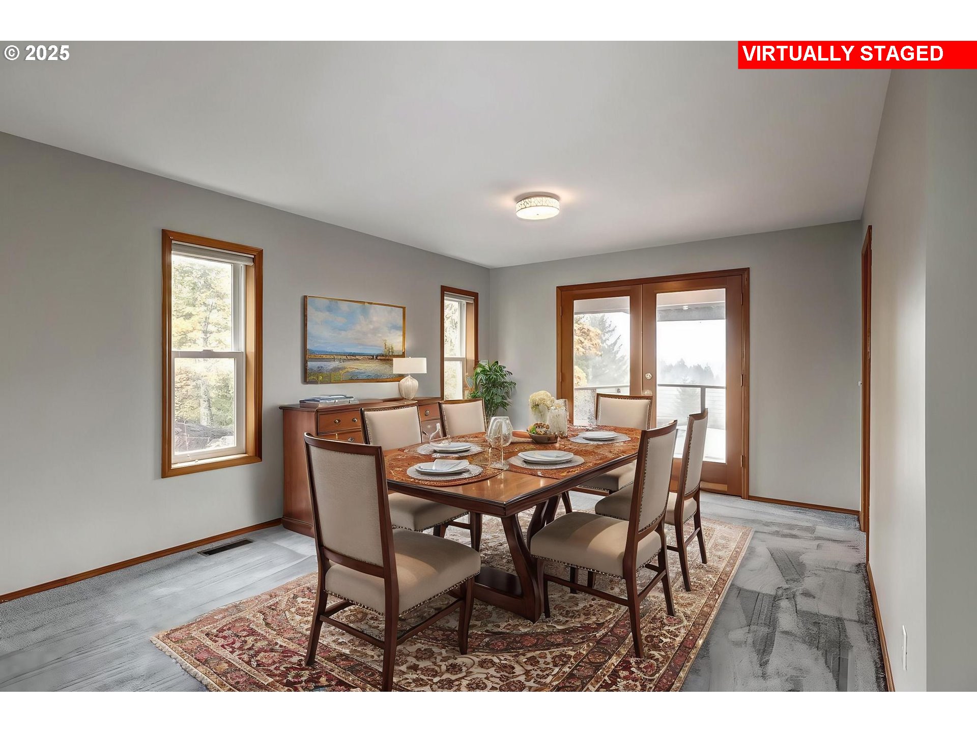 33495 Southwest Riedweg Road Cornelius, OR 97113 - Photo 8 of 48 a view of a dining room with furniture and window