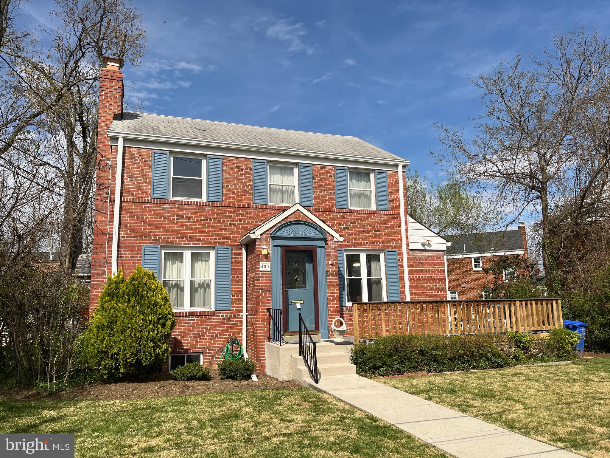 403 Harding Drive Silver Spring, MD 20901 - Photo 53 of 63 The house sits well back from the low traffic st