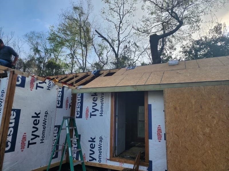156 4th Street Atmore, AL 36502 - Photo 4 of 10 Exterior view of stucco siding
