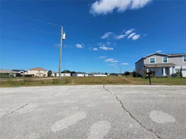 a view of an ocean with a big yard