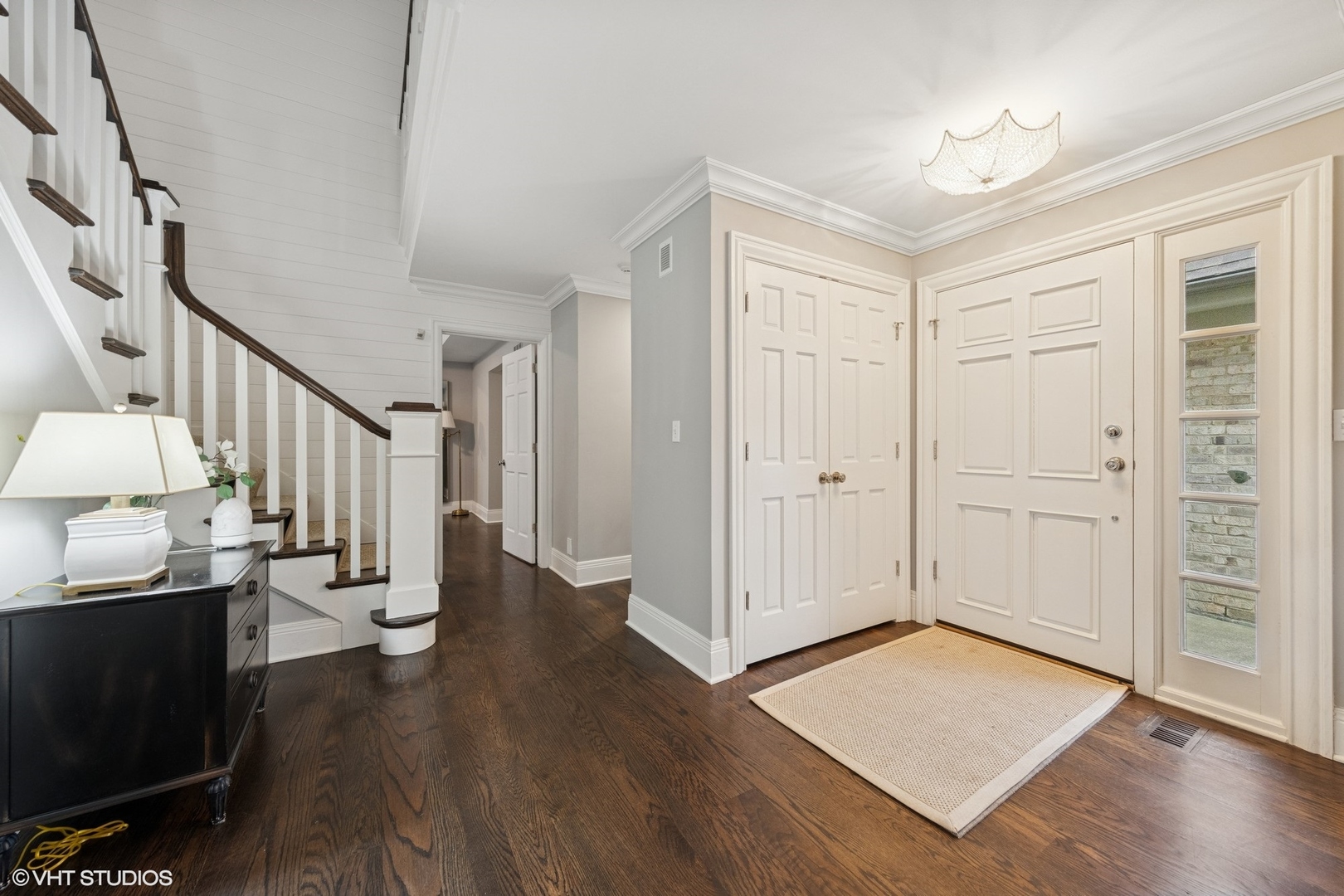 6 Tartan Ridge Road Burr Ridge, IL 60527 - Photo 2 of 41 a view of an entryway with wooden floor and door