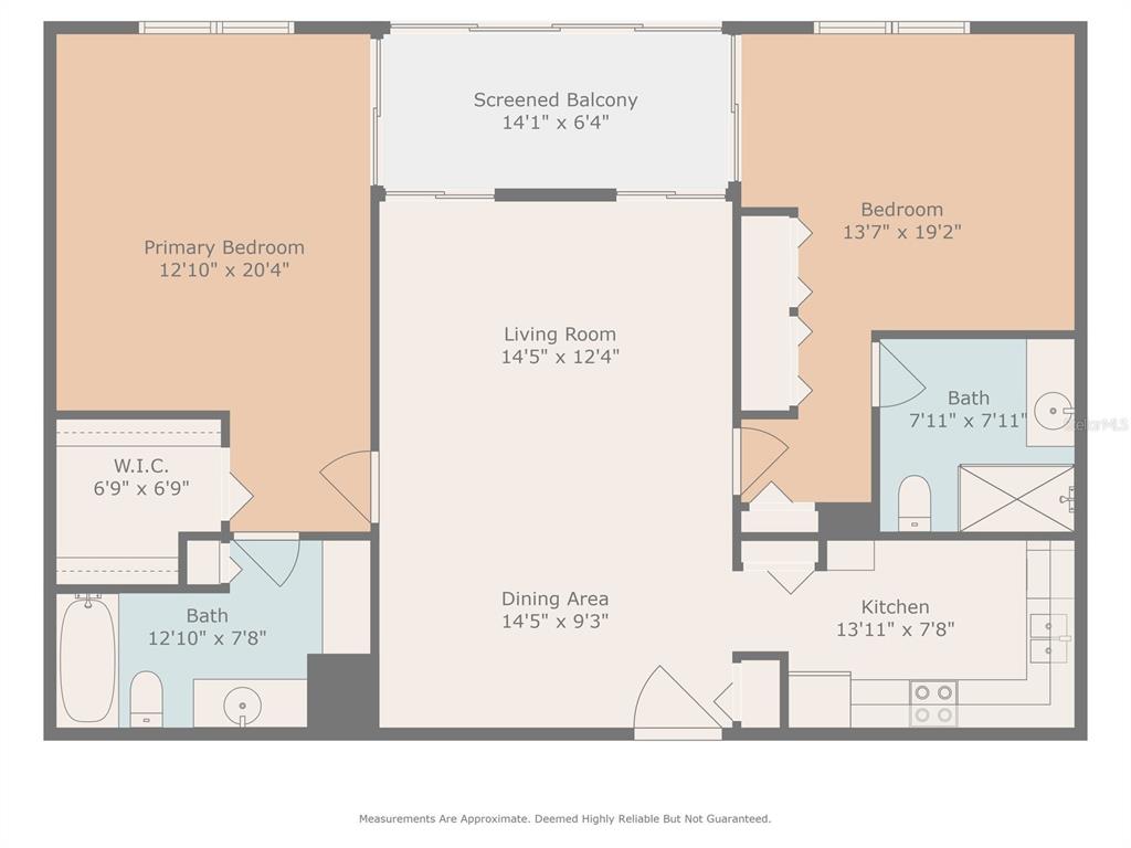 10216 Regal Drive, Unit 409 Largo, FL 33774 - Photo 42 of 42 a black and white photo of a floor