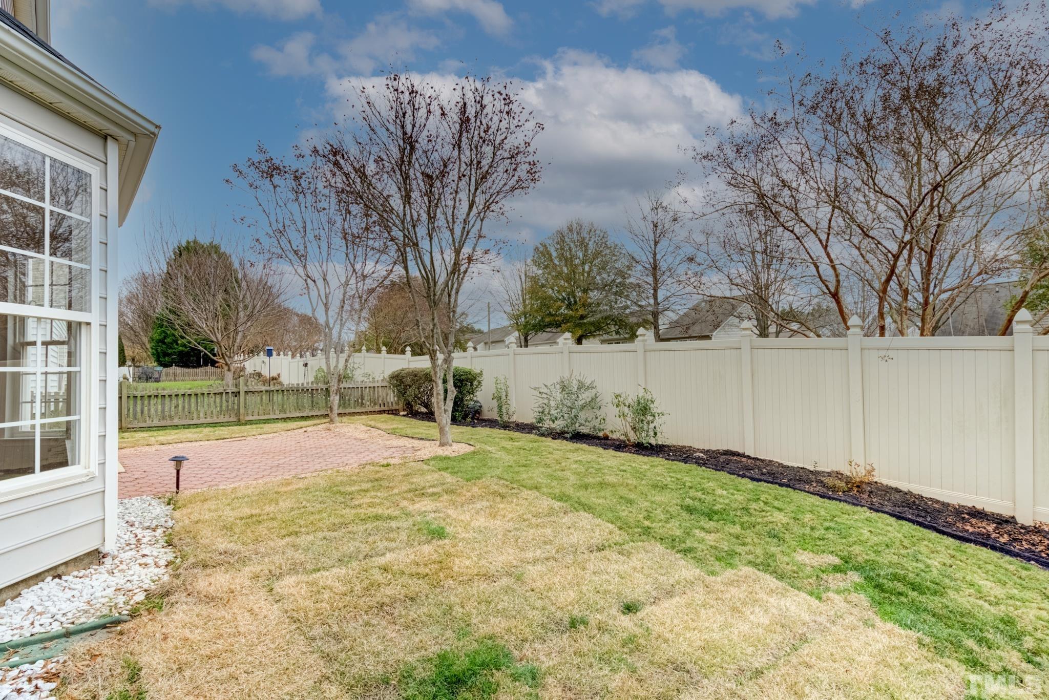 8206 Shadow Stone Court Raleigh, NC 27613 - Photo 46 of 52 a view of back yard of the house