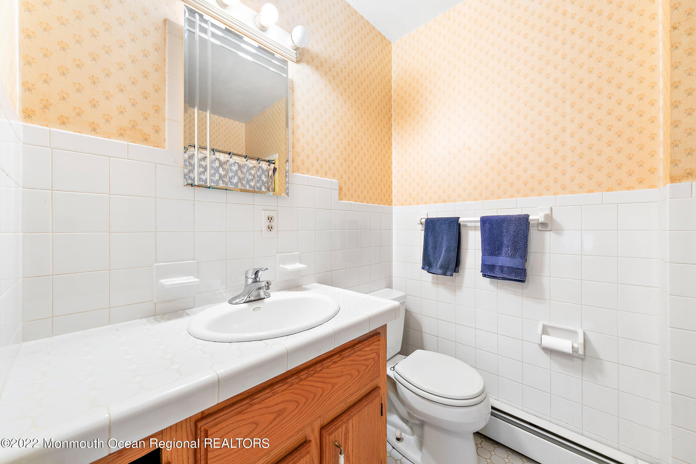 69 Horseneck Point Road Oceanport, NJ 07757 - Photo 11 of 22 a bathroom with a sink and a toilet