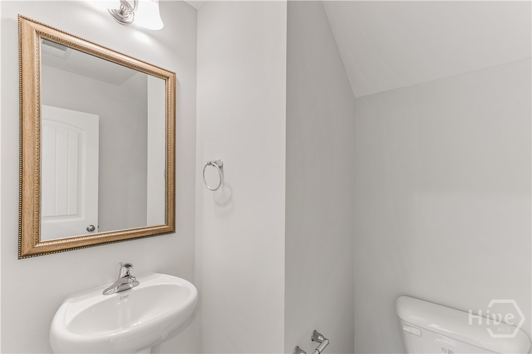 221 Hasty Point Road Rincon, GA 31326 - Photo 12 of 40 Powder Bathroom downstairs