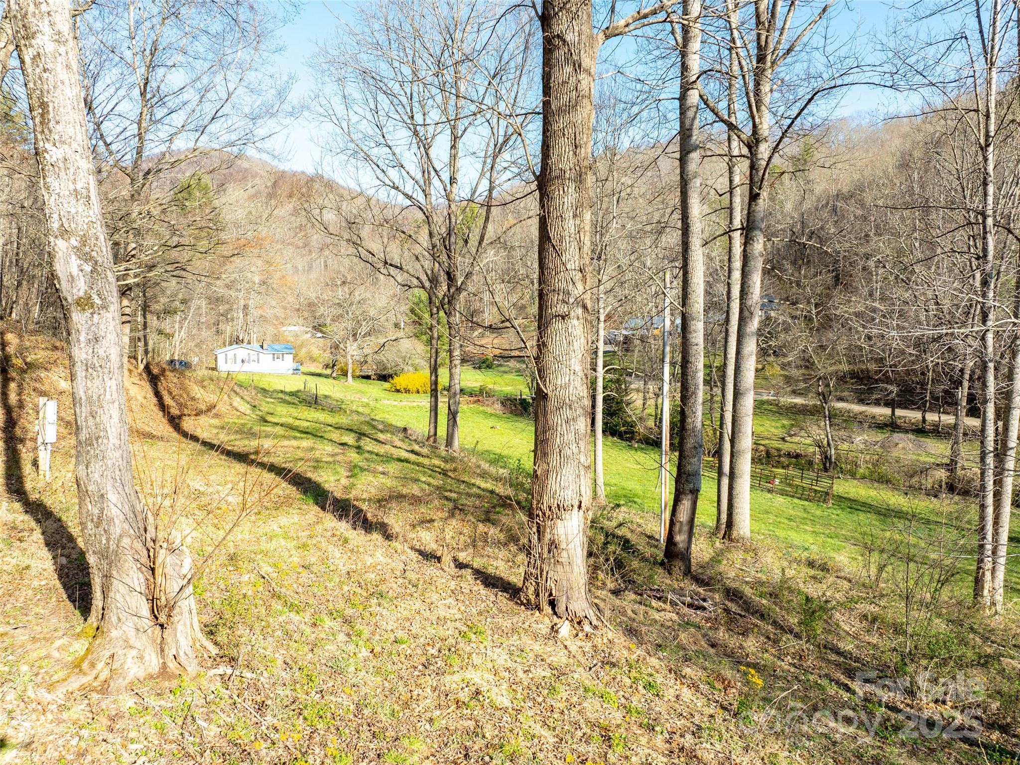 37 Wild Rock Court Clyde, NC 28721 - Photo 14 of 15 a view of a yard with basketball court