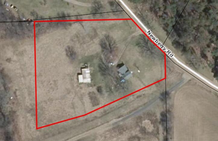 7856 Newberry Road Durand, MI 48429 - Photo 24 of 24 GIS Aerial Newberry 7856