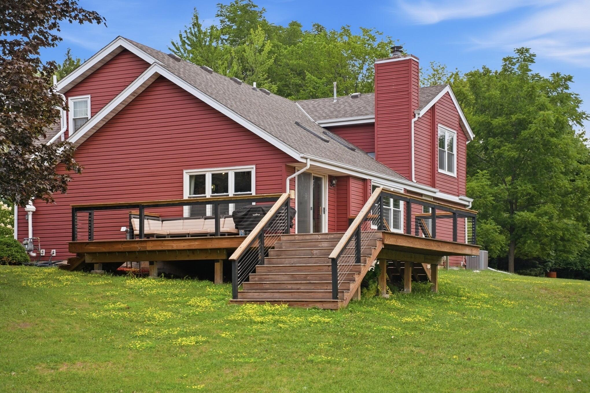 3725 South Joseph Road New Berlin, WI 53151 - Photo 63 of 83 67_Rear_Deck_Exterior