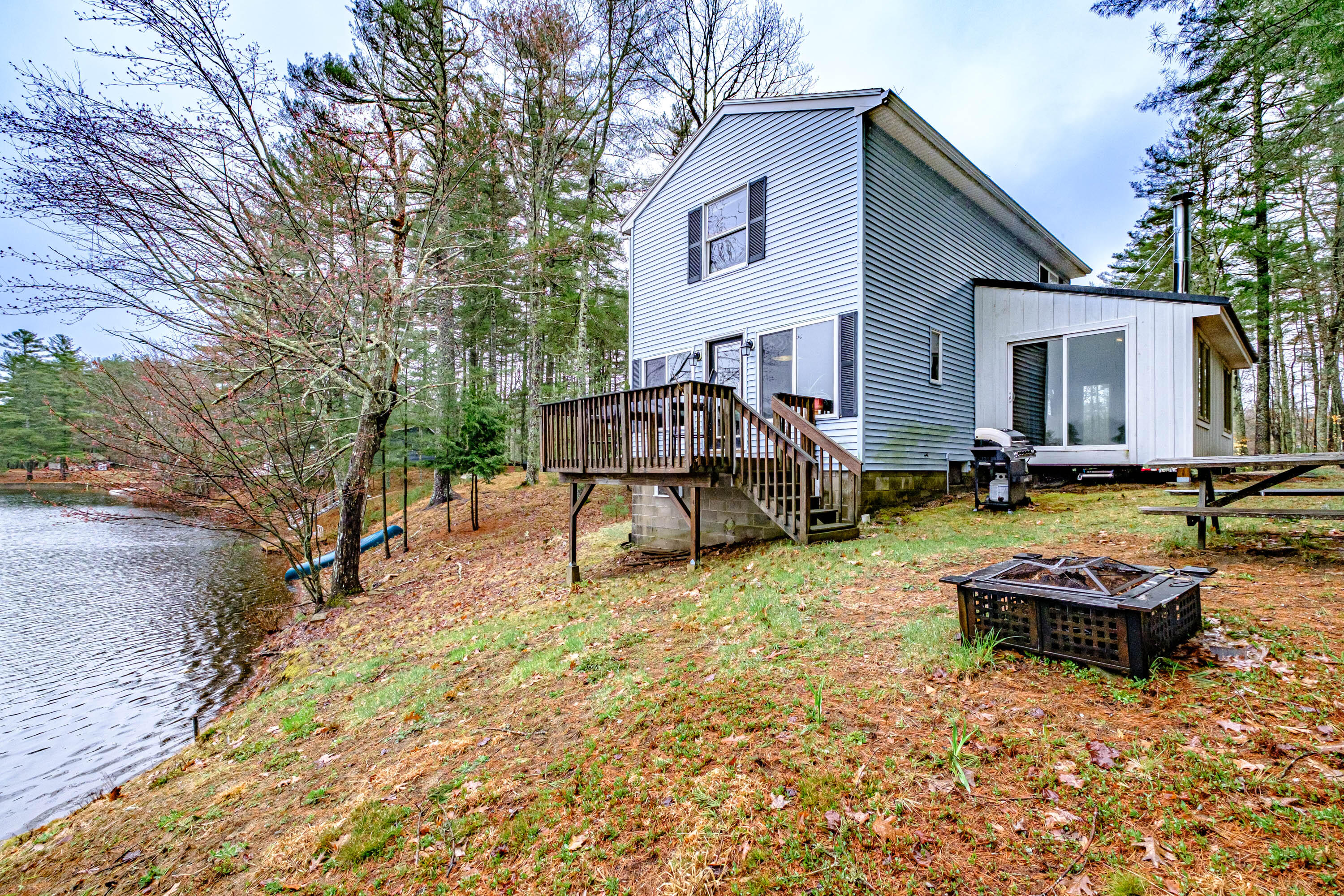 1093 Cape Road Hollis Center, ME 04042 - Photo 35 of 38 Pond Side View