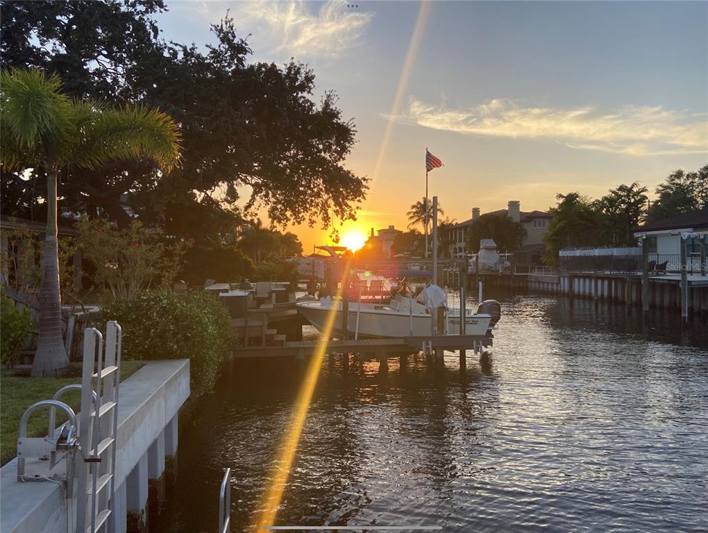 4923 West San Rafael Street Tampa, FL 33629 - Photo 12 of 70 a view of a lake with outdoor seating