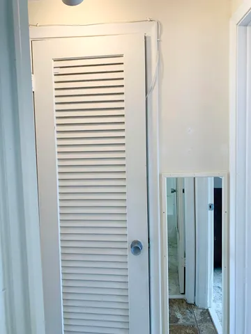 a view of walk in closet