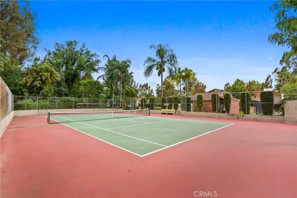 a view of a tennis court