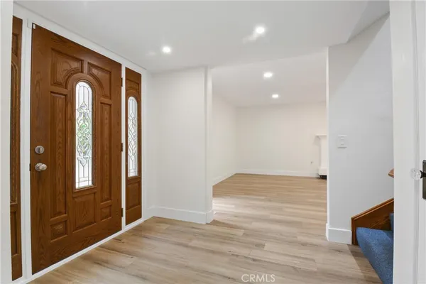 a view of empty room