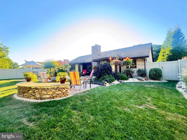 a view of a golf course with a lake