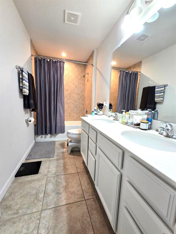 10682 Old Sycamore Loop Land O Lakes, FL 34638 - Photo 19 of 22 a bathroom with a sink a mirror and a bathtub