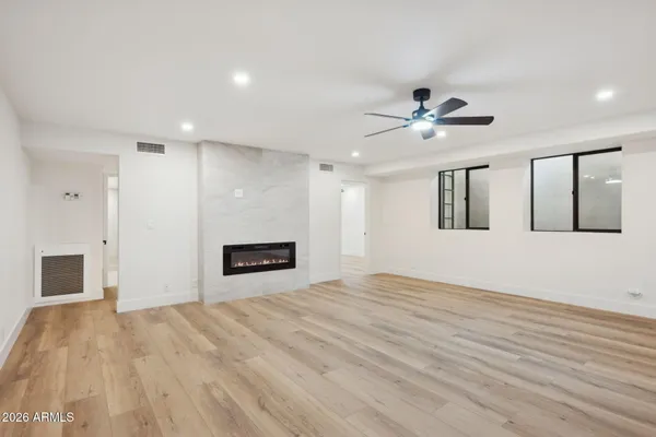 a view of a walk in closet