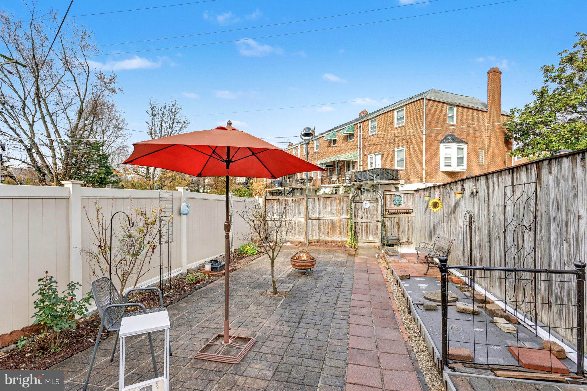 8446 Loch Raven Boulevard Baltimore, MD 21286 - Photo 25 of 30 a view of a chairs with an umbrella
