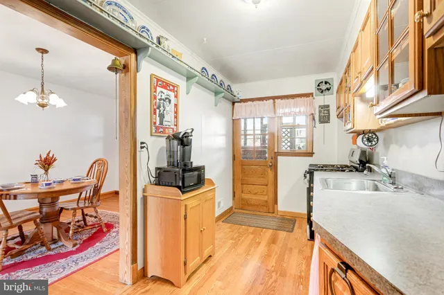 a view of a chairs with an umbrella