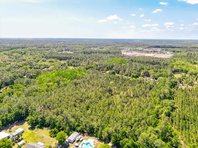 a view of a green field