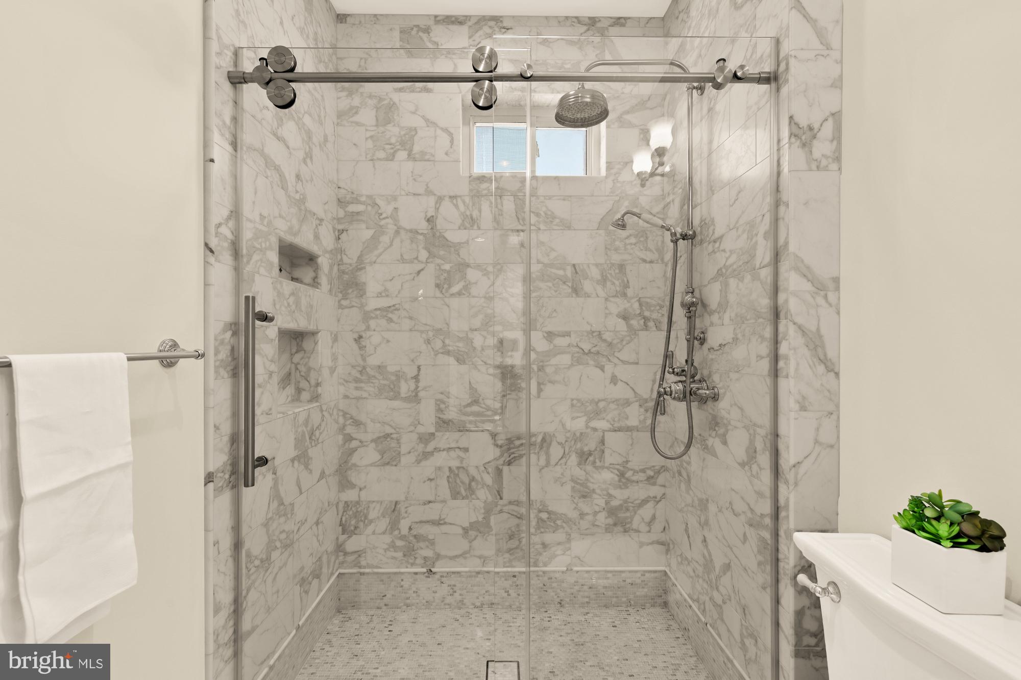 111 5th Street Southeast Washington, DC 20003 - Photo 24 of 42 Carrera marble shower