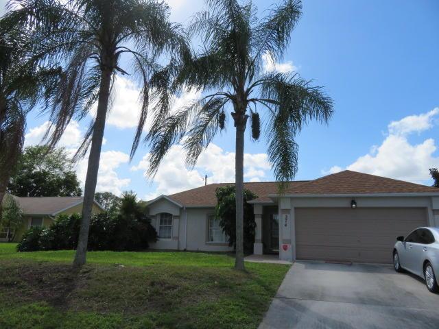 274 Southwest Ray Avenue Port St. Lucie, FL 34983 - Photo 1 of 18 FRONT NEW