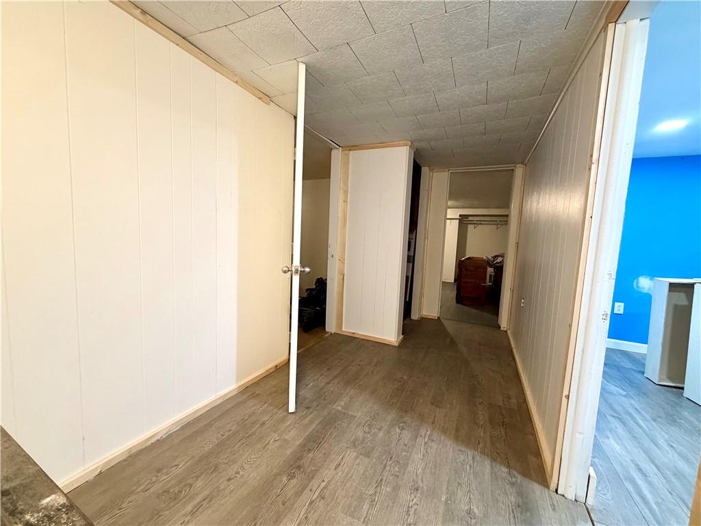 1010 Kiester Road Slippery Rock, PA 16057 - Photo 18 of 21 a view of hallway with wooden floor