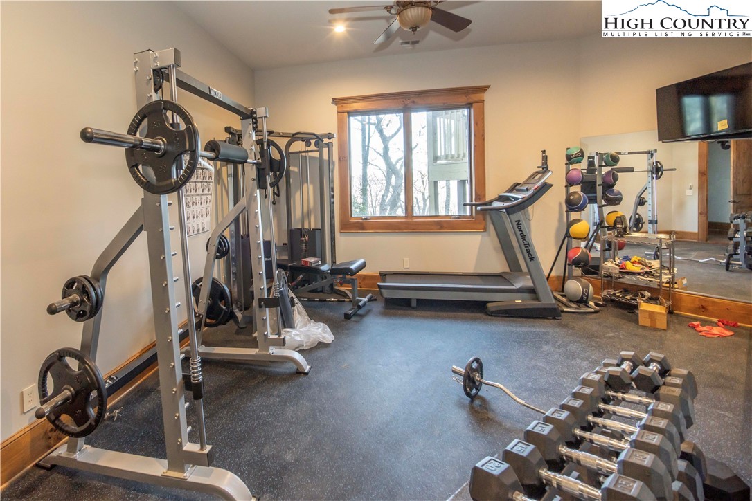 171 Acanthus Trail Boone, NC 28607 - Photo 29 of 49 a view of a room with gym equipment
