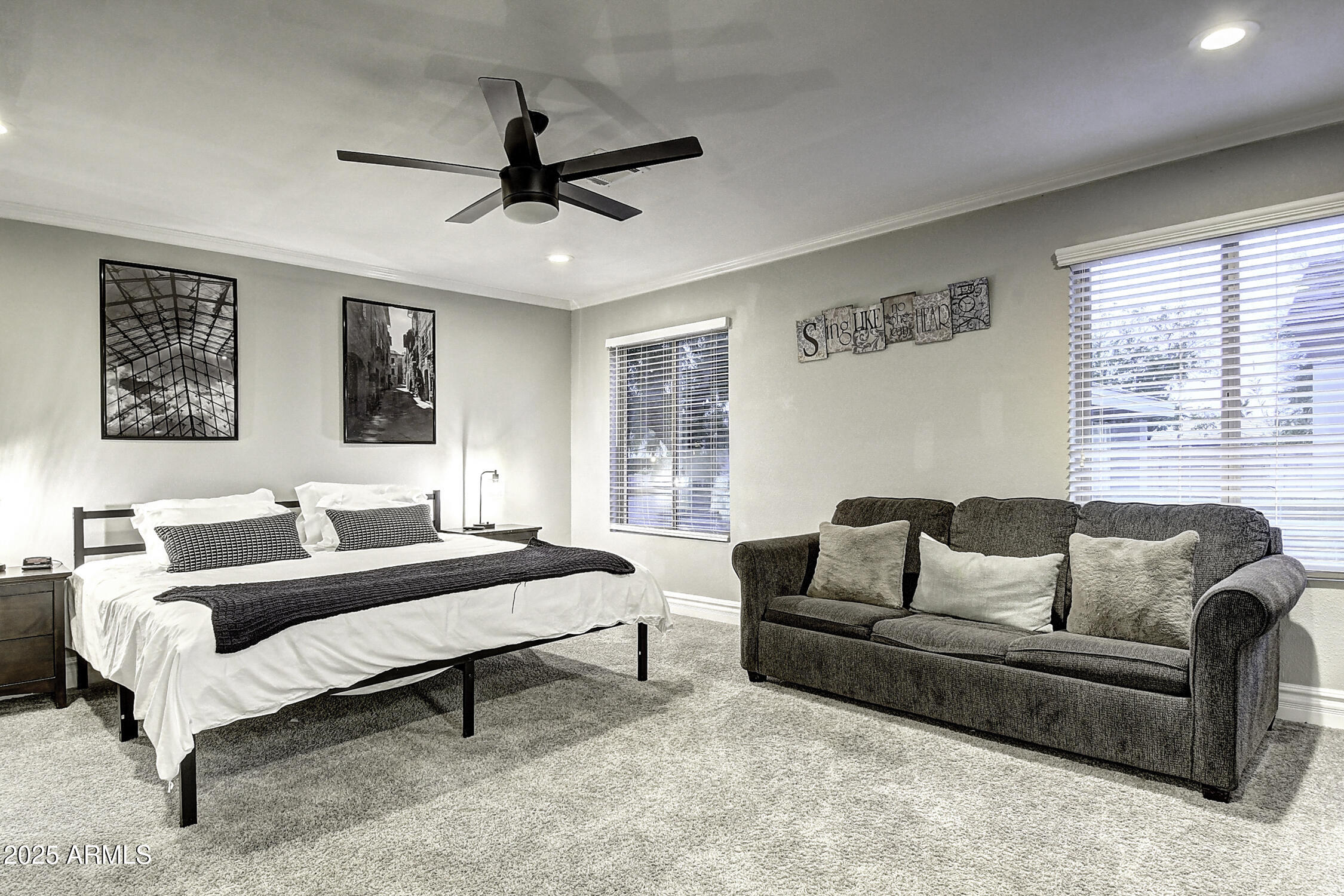 4101 East Nisbet Road Phoenix, AZ 85032 - Photo 35 of 64 a living room with furniture and a large window