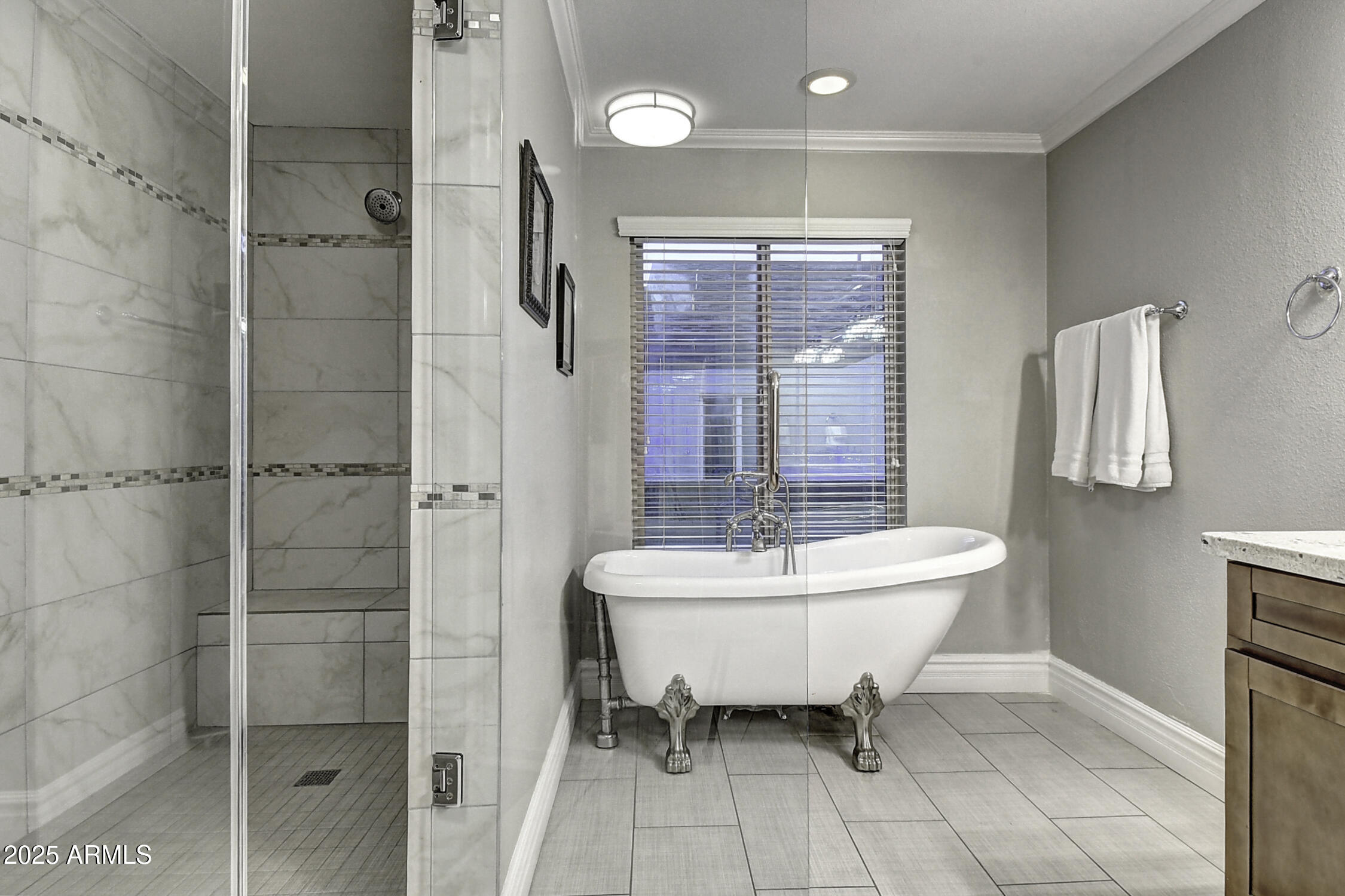 4101 East Nisbet Road Phoenix, AZ 85032 - Photo 42 of 64 a spacious bathroom with a sink toilet and shower