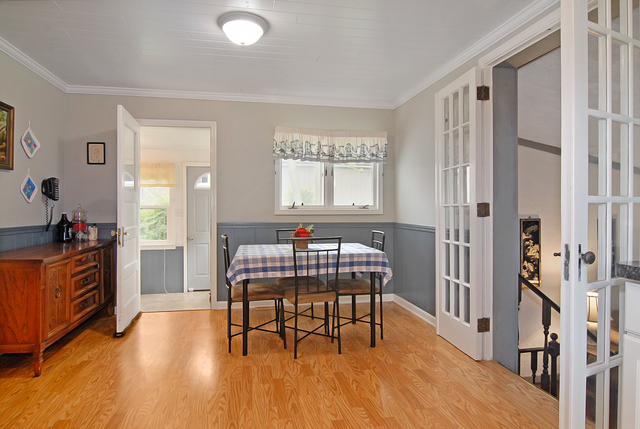128 Howard Street Geneva, IL 60134 - Photo 6 of 29 a view of a a dining room with furniture window and wooden floor