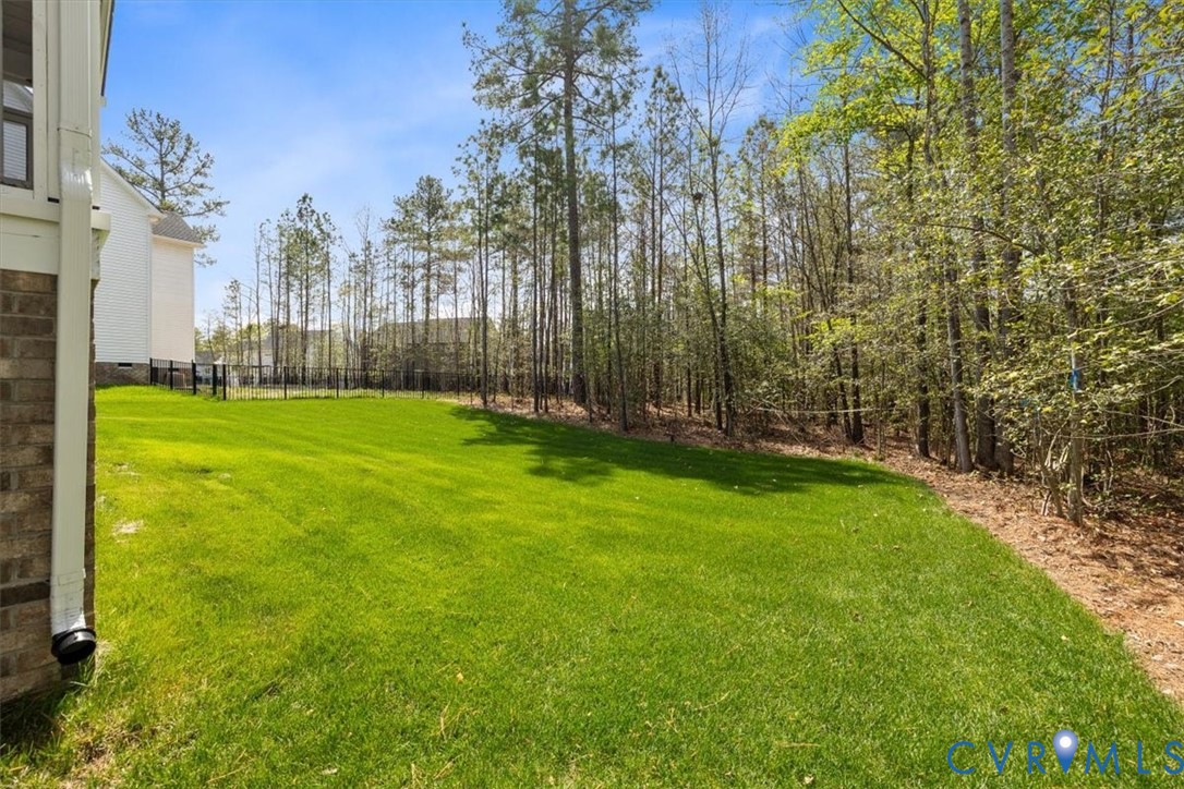 17131 Westington Road Moseley, VA 23120 - Photo 5 of 34 a view of a big yard with large trees and a pathway