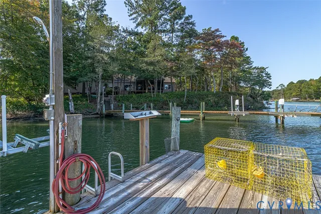 a view of a house with a lake view