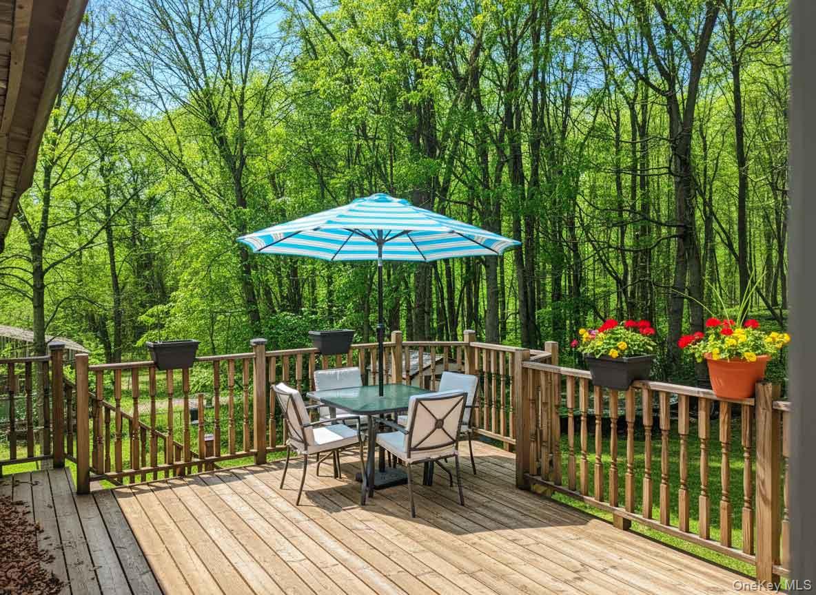 9 Merriewold Lane South Monroe, NY 10950 - Photo 15 of 17 a view of a chairs and table on the wooden deck