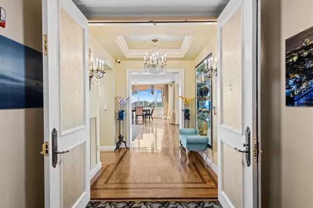 a view of a living room