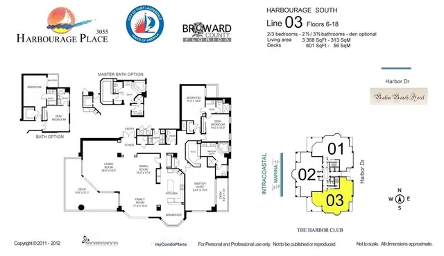 $11,000 | 3055 Harbor Drive, Unit 1603, Fort Lauderdale, FL 33316