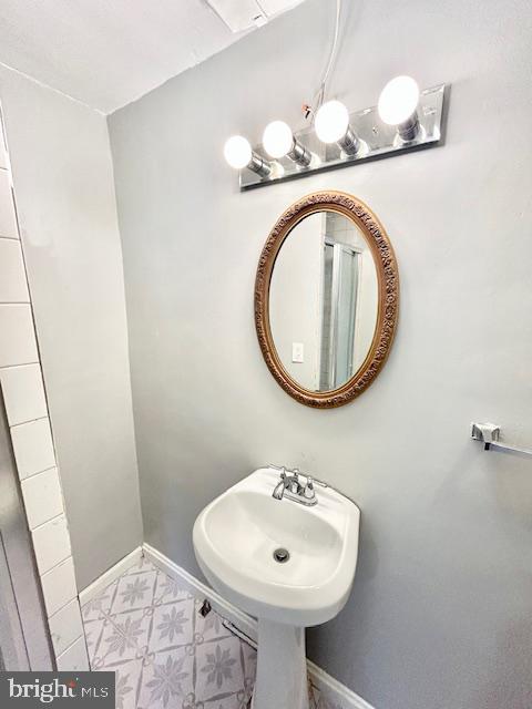 8405 12th Avenue Silver Spring, MD 20903 - Photo 8 of 23 Chic bathroom with vintage charm.