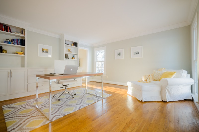 8321 Apple Orchard Way Raleigh, NC 27615 - Photo 2 of 24 CUSTOM BUILT IN WALL CABINET - BEAUTIFUL HARDWOOD FLOORS Living Room