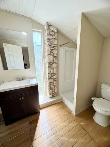 a bathroom with a sink and a toilet